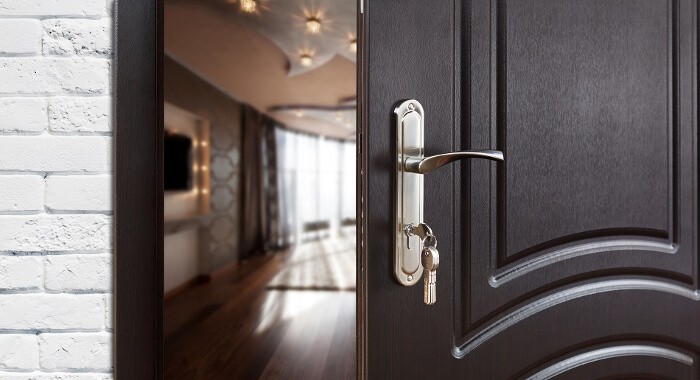 Image of a Front Door-Signs You Need A New Front Door Blog Post Cover Image-The Advanced Group