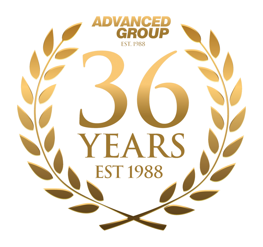 Advanced Group 36 Years Badge | The Advanced Group Windows