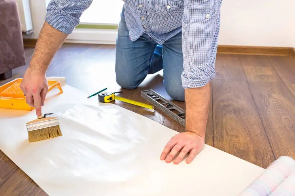 How to Wallpaper Around a Window