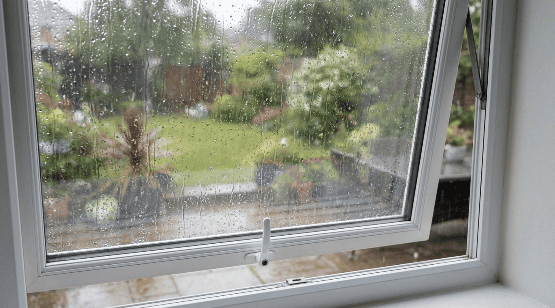 uPVC window tilt and turn
